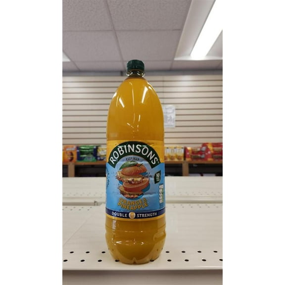 Robinsons Double Strength Orange & Pineapple Squash 1.75L, Imported from Britain