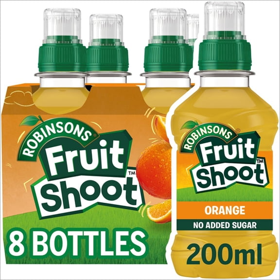 Robinsons Fruit Shoot Orange 8 x 200ml (Pack of 3)
