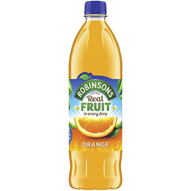 Robinsons Orange Squash No Added Sugar 1L