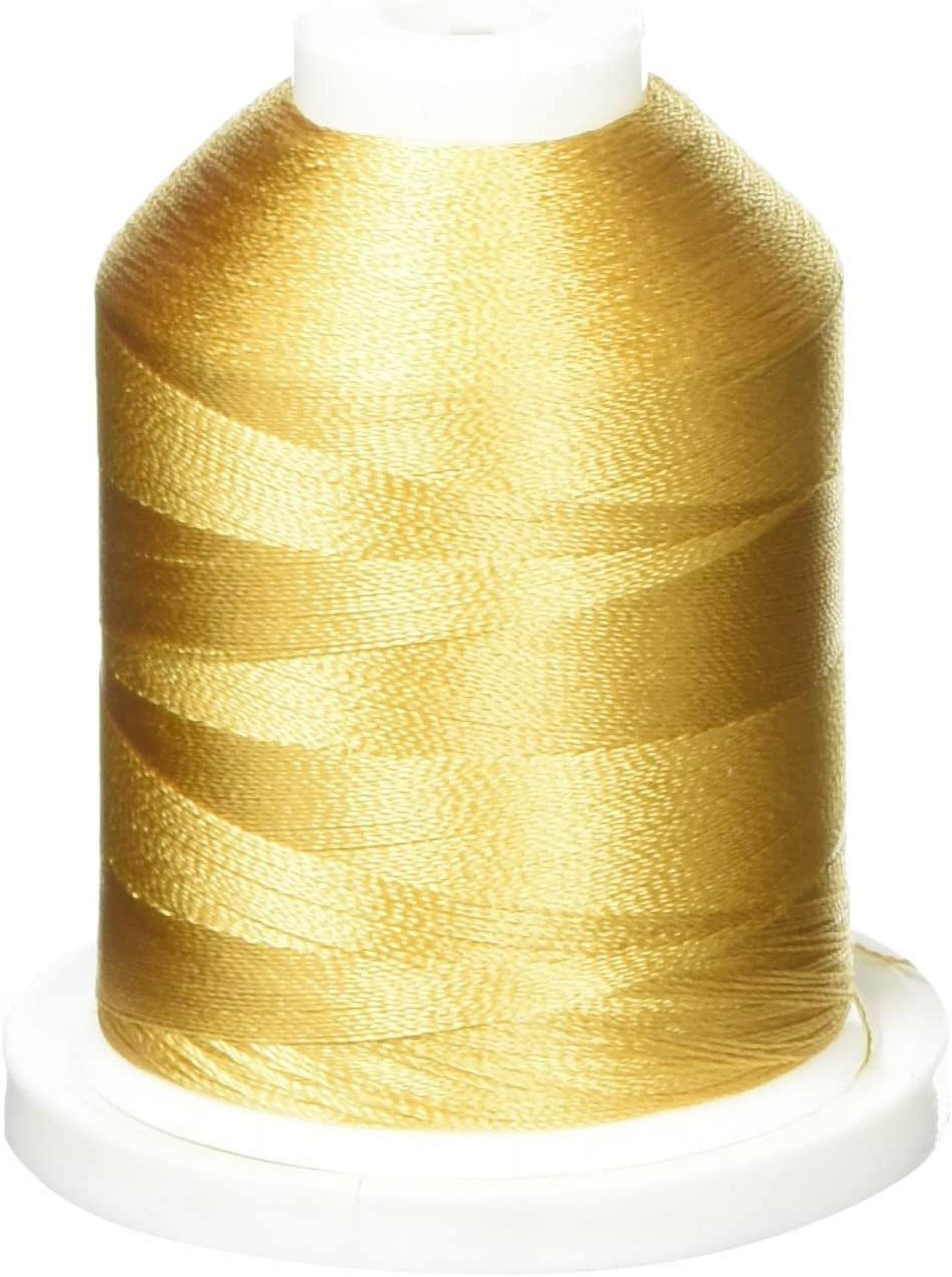 Rob Threadgold Robison-Anton Rayon Super Strength Thread Solid 1,100yd-14kt Gold ...