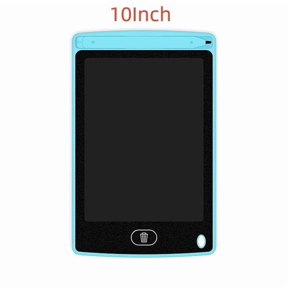 Robit 1Pc LCD Writing Tablet, 10 Inch Drawing Pad, Electronic Graphics Tablet, Writing Tablet, Doodle Board Gifts for Adults, Blue