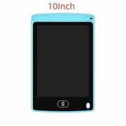 Robit 1Pc LCD Writing Tablet, 10 Inch Drawing Pad, Electronic Graphics Tablet, Writing Tablet, Doodle Board Gifts for Adults, Blue
