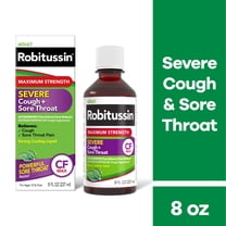Robitussin CF Max Severe Multi-Symptom Relief Cough Cold and Flu ...