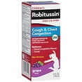 thumbnail image 1 of Robitussin Children's Cough & Chest Congestion Non-Drowsy Grape Flavor, 4.0 FL OZ, 1 of 8