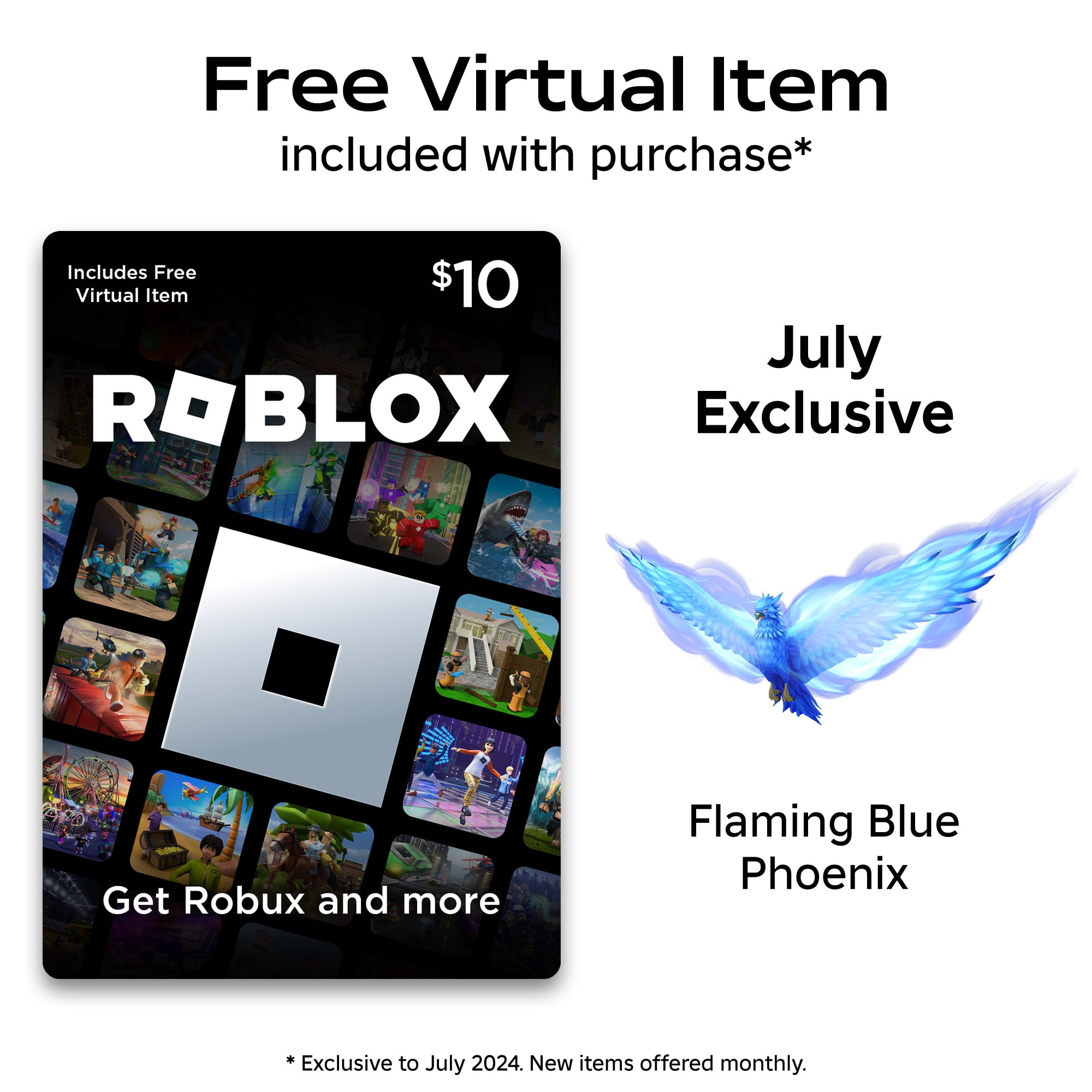 Roblox $10 eGift Card [Digital]  Exclusive Virtual Item