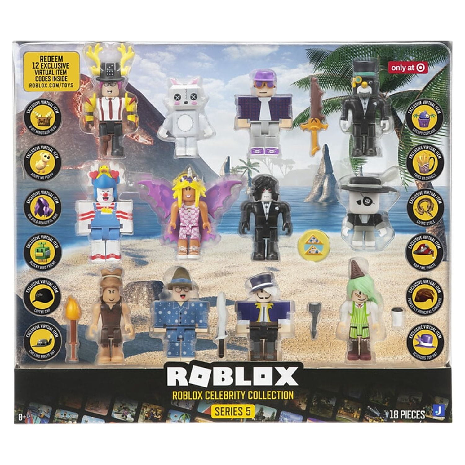 ROBLOX CELEBRITY COLLECTION Exclusive Action Figure 12-Pack Mix n Match  Series 4