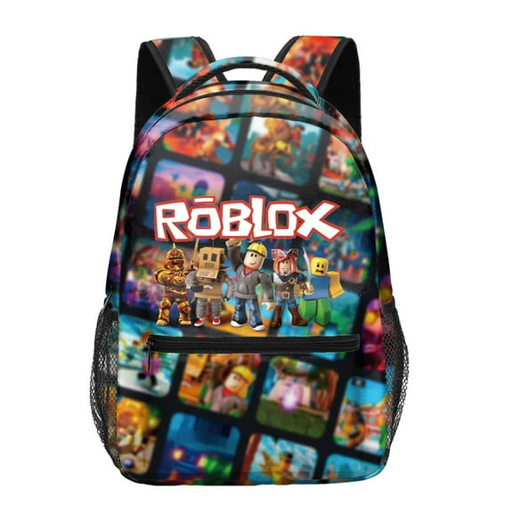 Roblox 3D Theme Waterproof Backpack, Laptop Bag, Stylish Lightweight Travel Bag