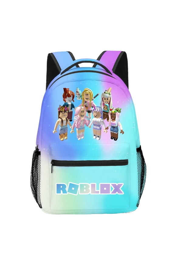 Roblox 3D Theme Waterproof Backpack, Laptop Bag, Stylish Lightweight Travel Bag