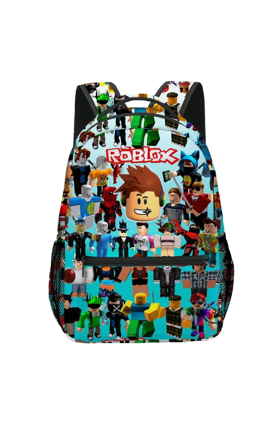 Roblox 3D Theme Waterproof Backpack, Laptop Bag, Stylish Lightweight Travel Bag