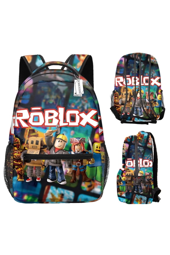 Roblox 3D Theme Waterproof Backpack, Laptop Bag, Stylish Lightweight Travel Bag