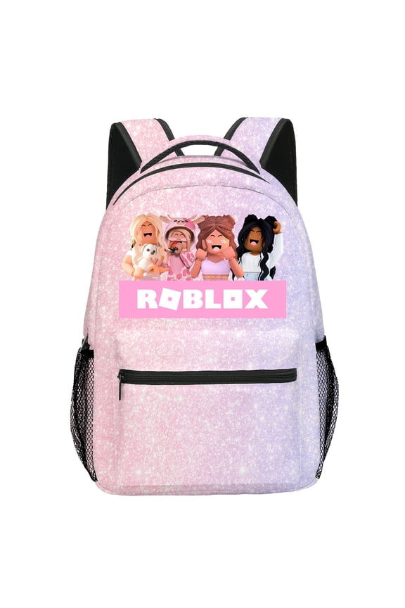 Roblox 3D Theme Waterproof Backpack, Laptop Bag, Stylish Lightweight Travel Bag