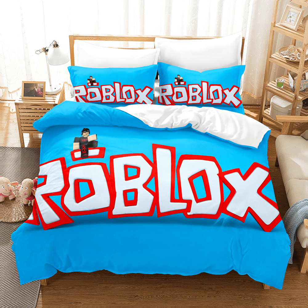 Roblox 3Pcs Bedding Set Twin Queen King Game Print Duvet Cover For Boys Roblox 3Pcs Bedding Set Twin Queen King Game Print Duvet Cover For Boys Girls Adults Fc54513f 5f90 4c21 92ad 