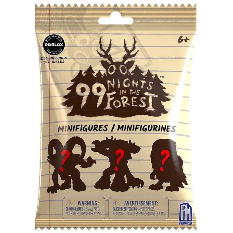 Roblox 99 Nights in the Forest Minifigures Mystery Pack, Surprise