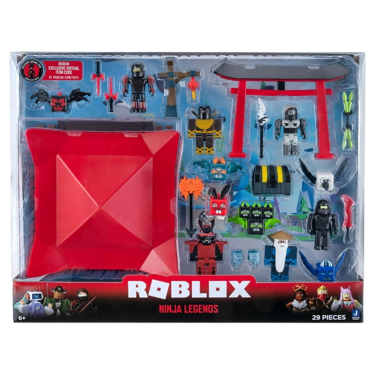 Roblox Action Collection Deluxe Ninja Legends Playset [Includes Exclusive Virtual  Item] 