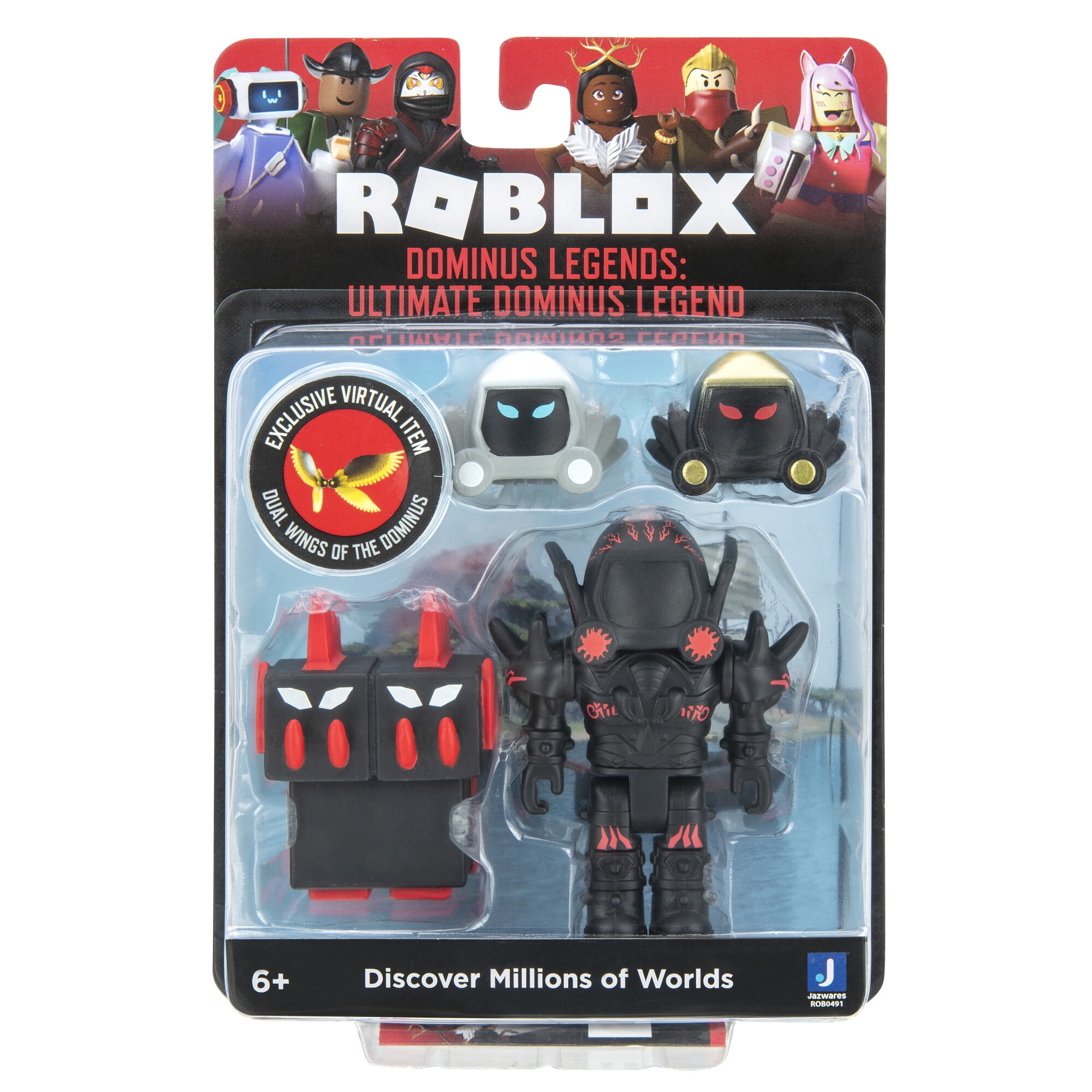 Roblox Action Collection- Dominus Legends: Ultimate Dominus Legend Figure Pack Includes Virtual Item