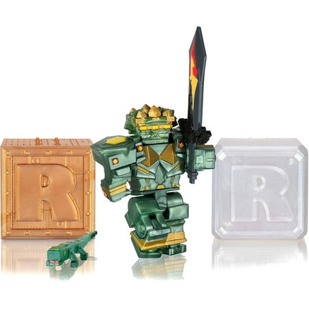 Roblox Action Collection - Fantastic Frontier: Guardian Set + Two Mystery Figure Bundle [Includes 3 Exclusive Virtual Items]