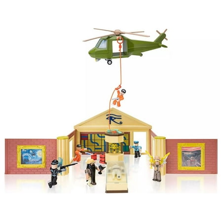 Roblox Action Collection Jailbreak Museum Heist Playset with Exclusive Virtual Item