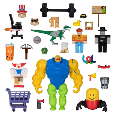 Roblox Action Collection - Meme Pack Playset [Includes Exclusive Virtual Item]