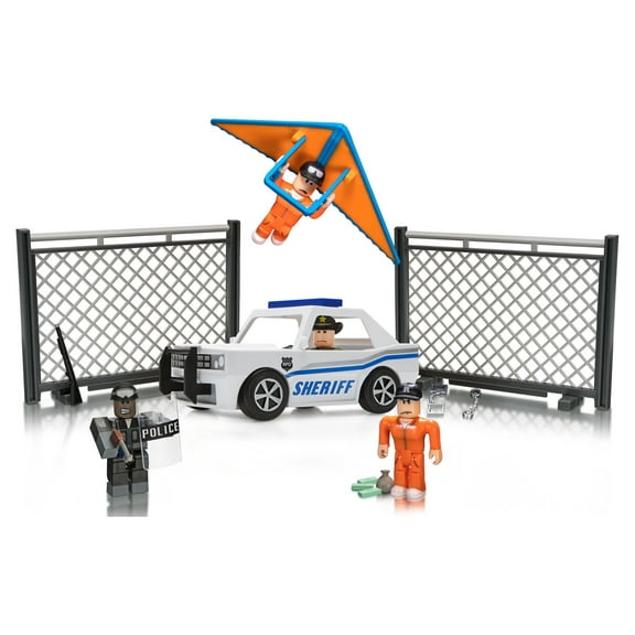 Roblox Action Collection  Robloxs Most Wanted Playset [Includes 2 Exclusive Virtual Items]