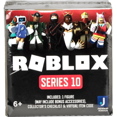 Roblox: Action Collection Series 10 Mystery Action Figure, with Exclusive Virtual Item