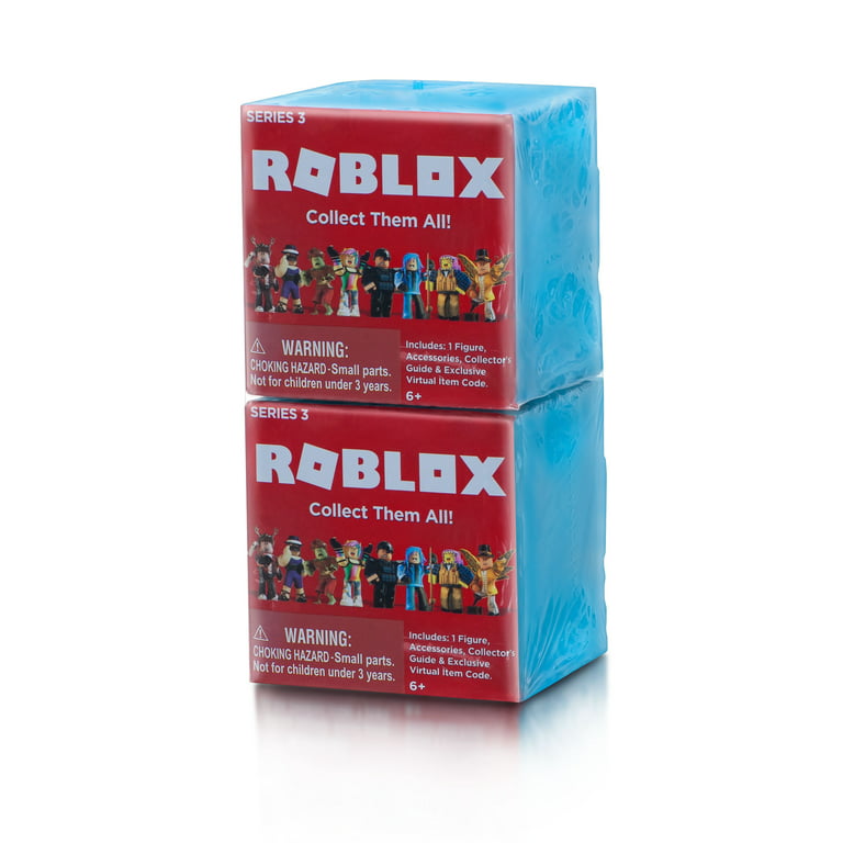 3 Personagens Roblox Mistery Boxes + Virtual Itens Original