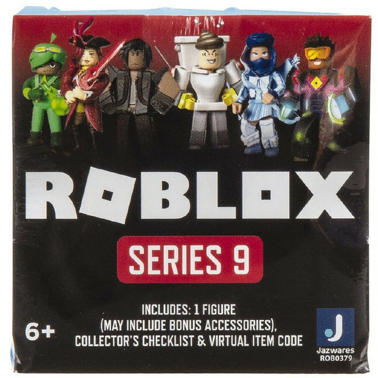 Roblox Action Collection - Series 9 Mystery Figure [Includes 1 Figure + 1  Exclusive Virtual Item]