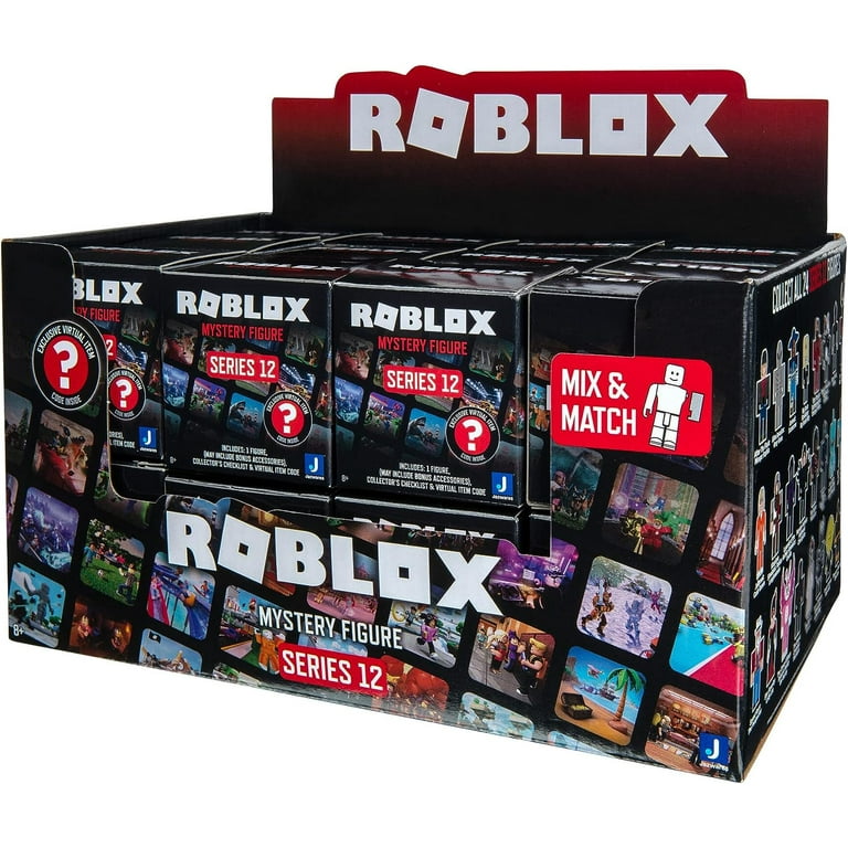  TOY PARTNER - ROB0392 Roblox Figure in Blister Packaging.  Exclusive Virtual Code in Each Box. 4 mod. cans, Multi-Coloured  (ROB0392),Colourful : Toys & Games