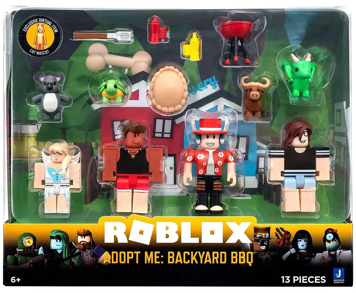 Bonecos Roblox Adopt Me Backyard Bbq + Código Virtual 2214