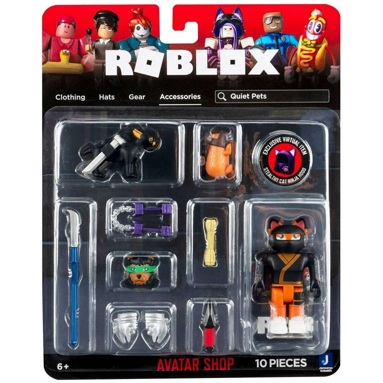 Roblox Avatar Shop Quiet Pets Action Figure 