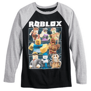 Roblox Big Boys Character Long Sleeve T-Shirt, Sizes 8-18