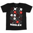 thumbnail image 1 of Roblox Boy's Square Logo Short Sleeve Tee, Black, Size 8, 1 of 4