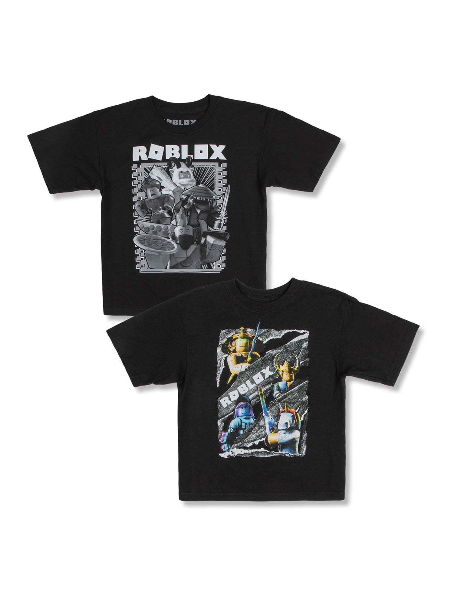 Roblox Boys Graphic T-Shirt, 2-Pack, Size 4-18 