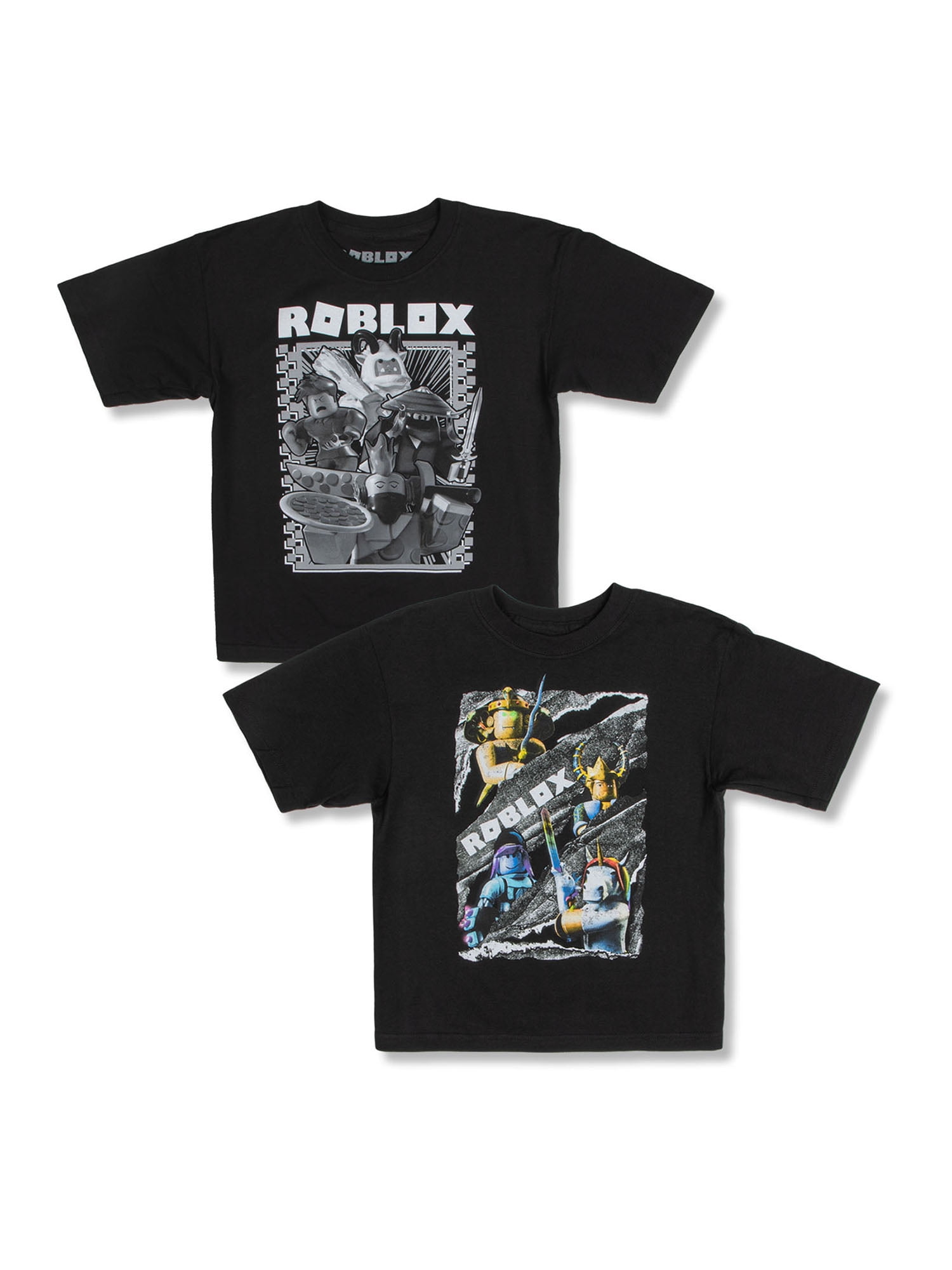 Roblox Boys Graphic T-Shirt, 2-Pack, Size 4-18