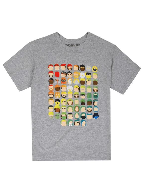 Roblox Boys' Character Grid T-Shirt, Sizes S-XXL