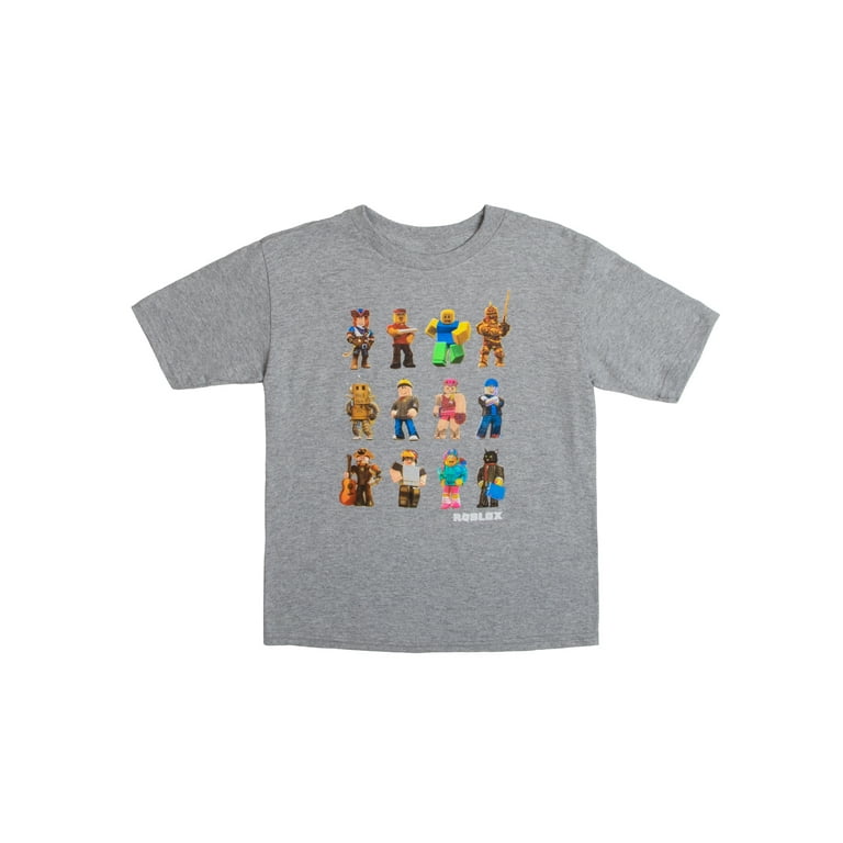 Roblox Boys Graphic Short Sleeve T-Shirt Sizes 4-18