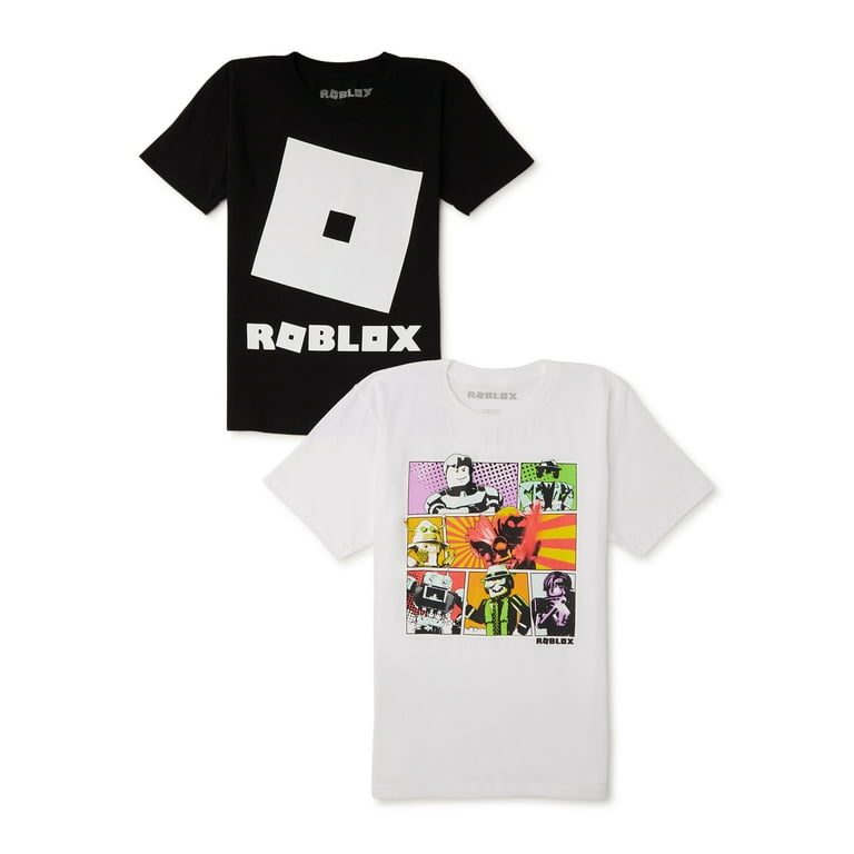 Roblox Boys Graphic T-Shirt, 2-Pack, Size 4-18