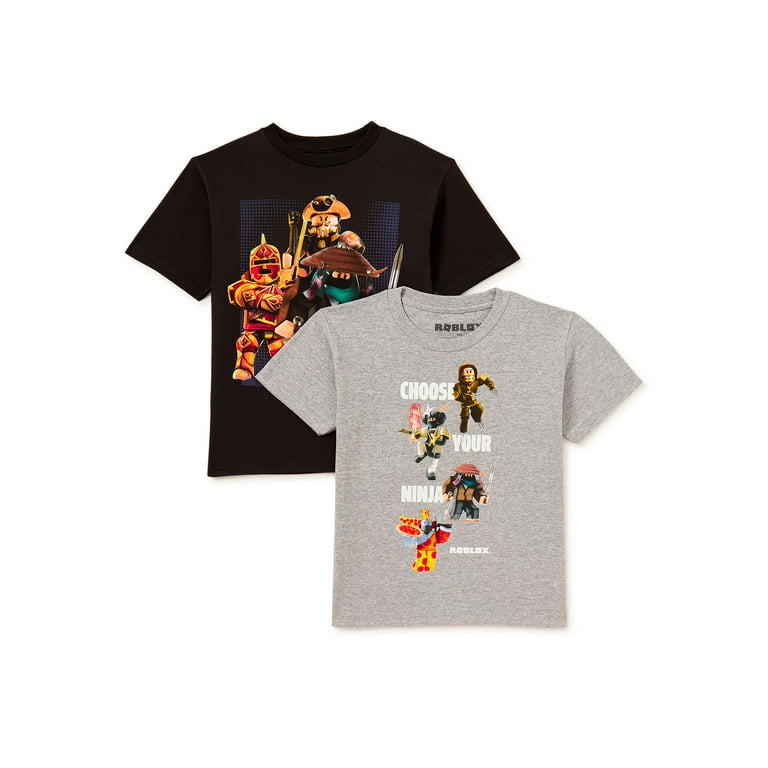 Roblox Boys Graphic T-Shirt, 2-Pack, Size 4-18 