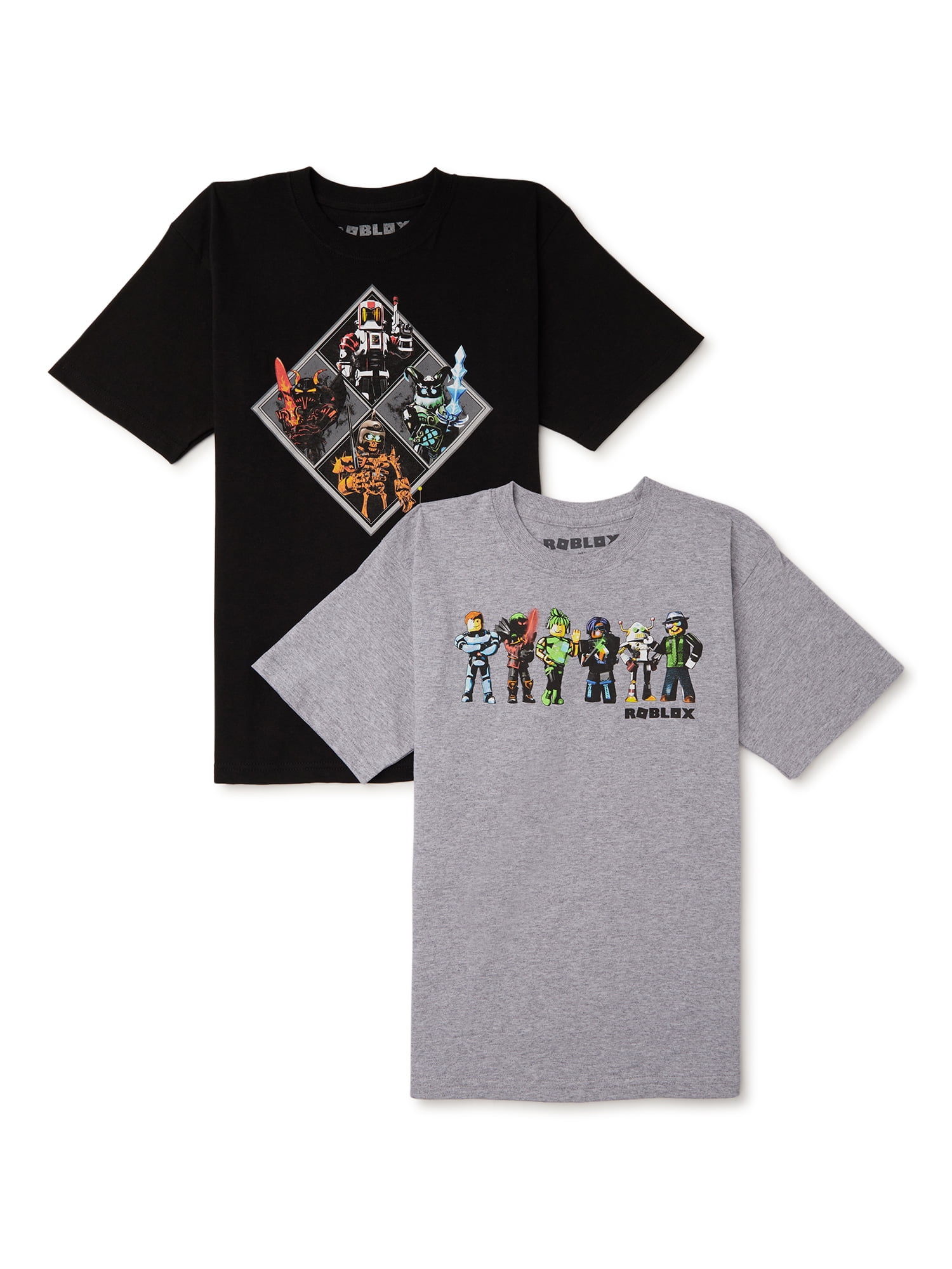 Roblox Boys Graphic T-Shirt, 2-Pack, Size 4-18