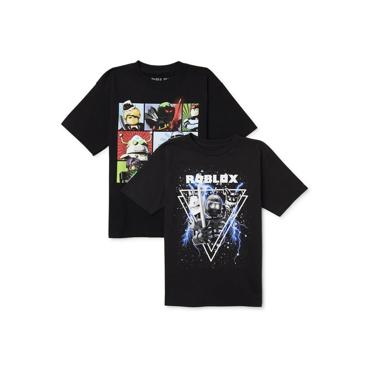 Roblox Boys Graphic T-Shirt, 2-Pack, Size 4-18 - Walmart.Com