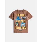 Roblox "Steal a Brainrot" Boys' Short Sleeve Graphic T-Shirt, Sizes 4-18