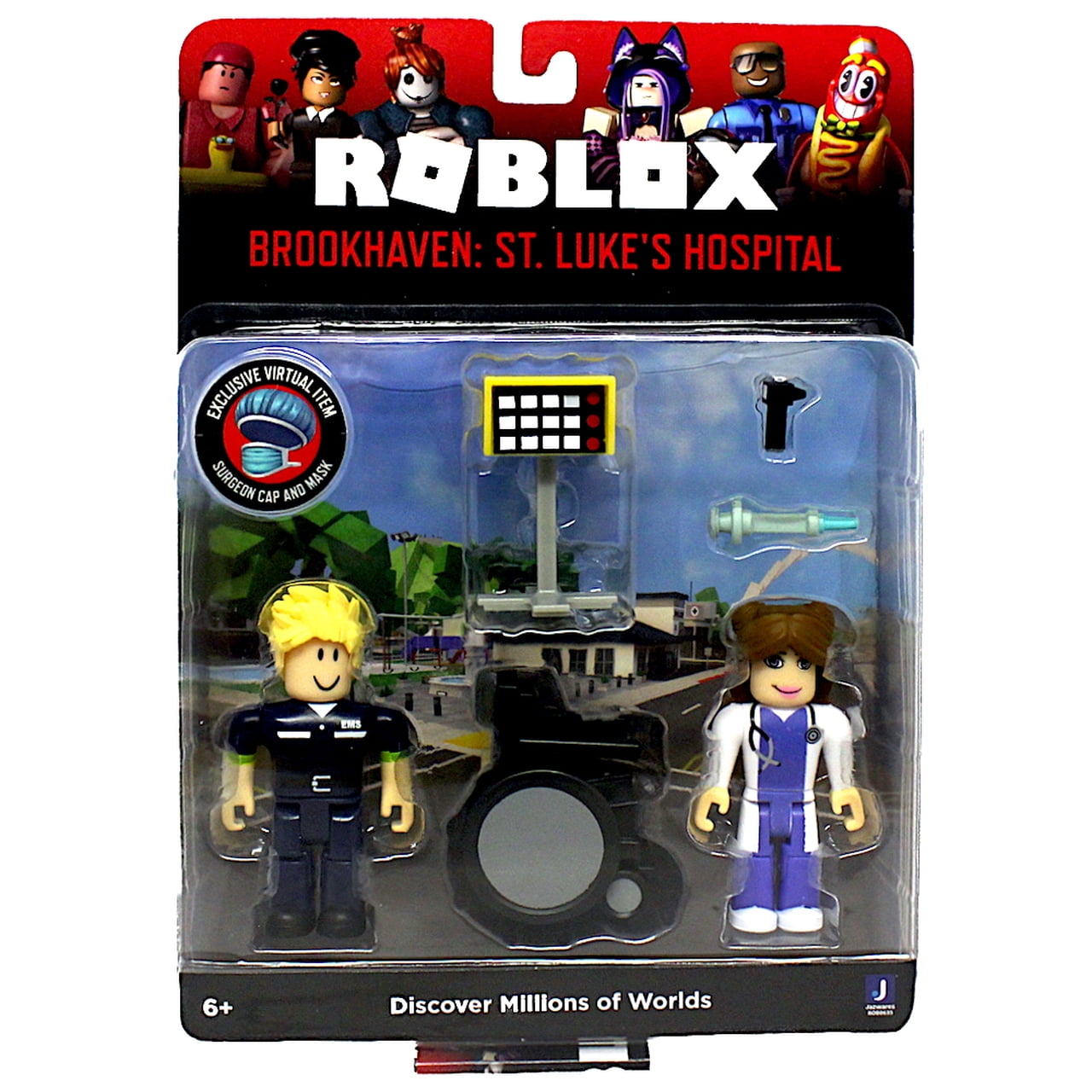 Roblox Brookhave St. Luke's Hospital Figure Pack [Includes