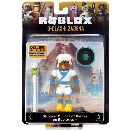 Roblox Celebrity Collection - Q-Clash: Zadena Figure Pack [Includes Exclusive Virtual Item]