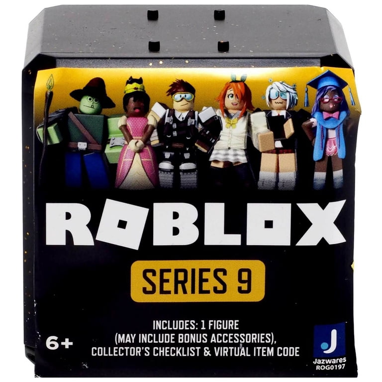 Roblox Series 9 Iconic Celebrity Collection Pack [BLACK], 1 RANDOM