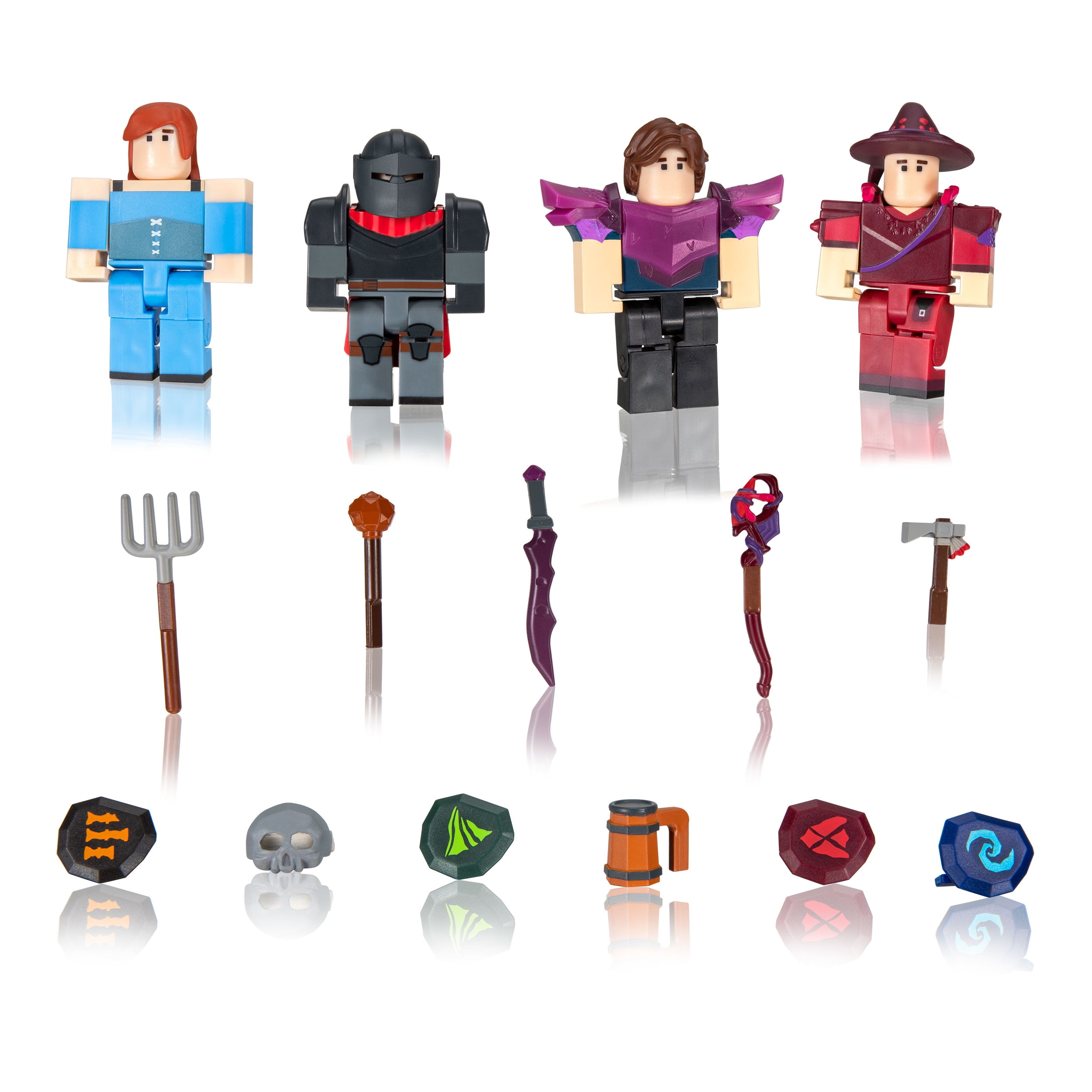 Roblox Celebrity Collection - Vesteria: Dark Forest Four Figure Pack  [Includes Exclusive Virtual Item]