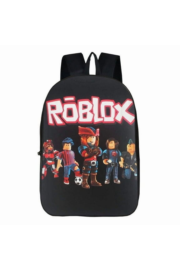 Roblox Cute 3D Cartoon Theme Waterproof Backpack, Lightweight Travel Backpack