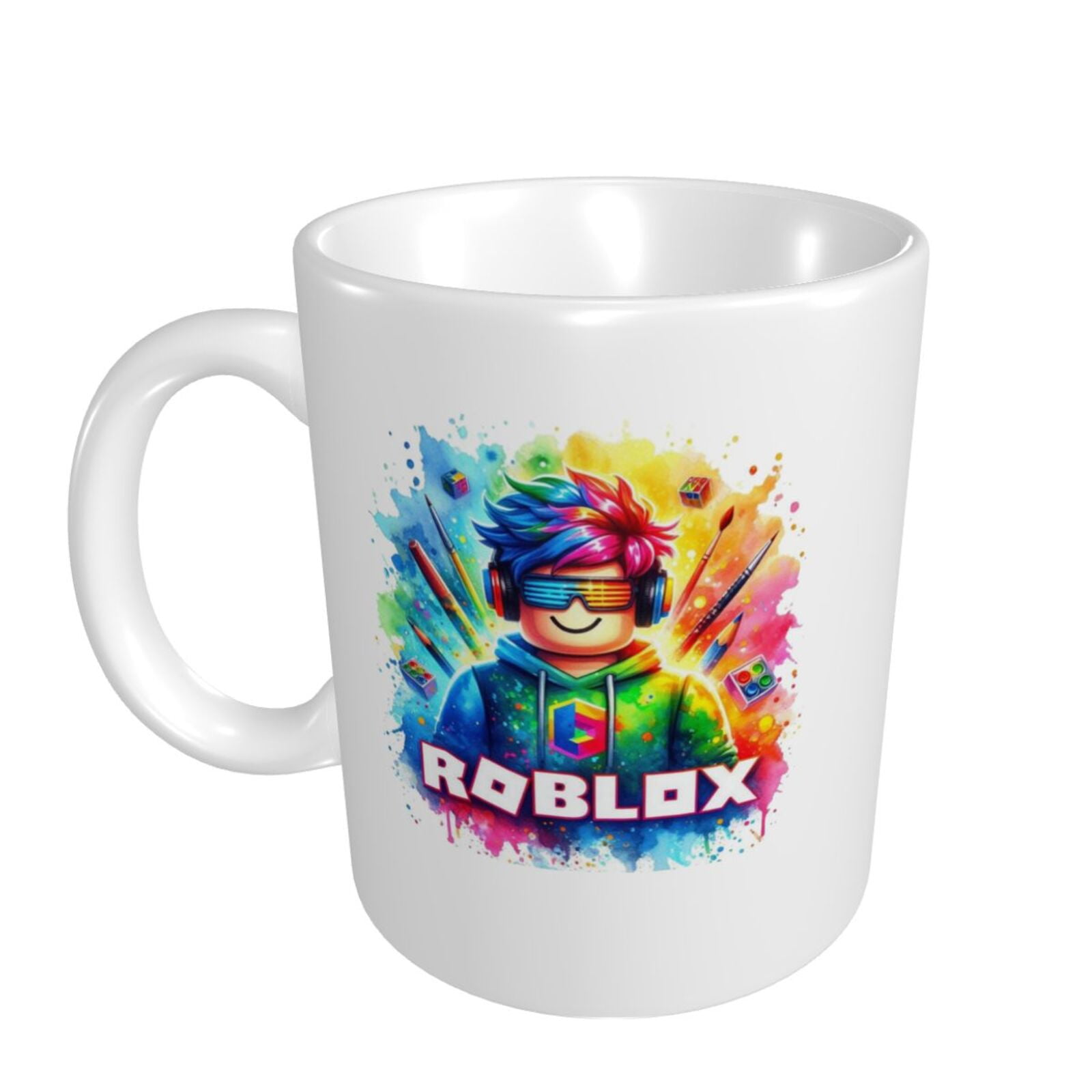 Roblox Mug Roblox Cute Mugs Ceramic Coffee Mug Water Cup 330ml 11oz Funny Novelty Gift For Women Girls 1513dea4 C3cb 4a3b A535