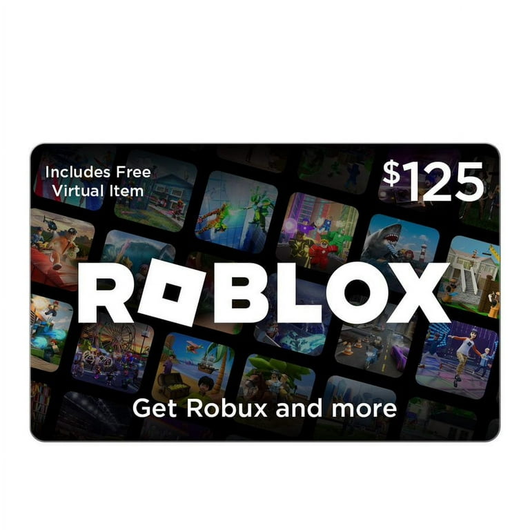 $125 AND $100 ROBLOX GAME CARD ONLY USA! - Lisa A - Medium