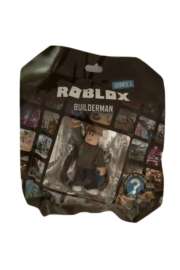 Roblox Figure Hanger Keychain Blind Pack w/ Virtual Item - 1 Random