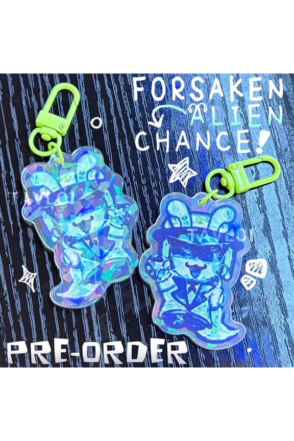 Roblox Forsaken Keychain - Alien Chance
