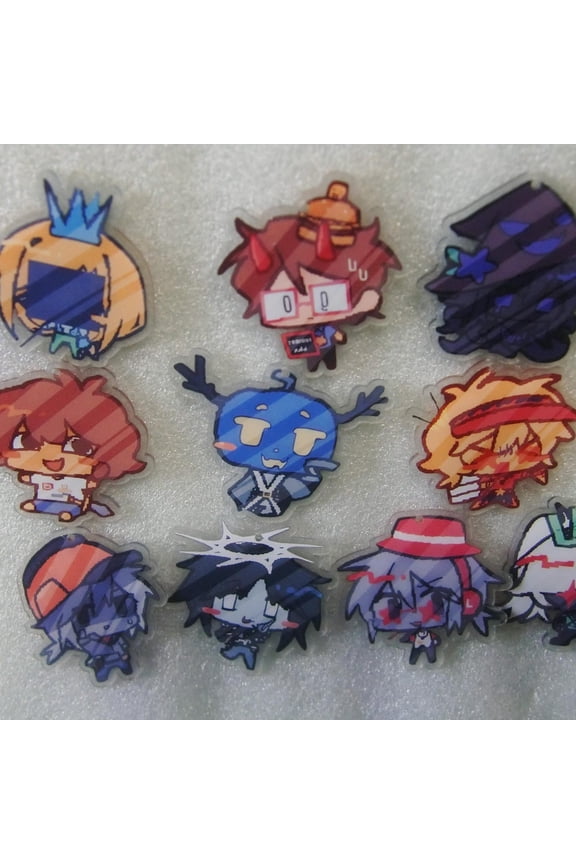 Roblox Forsaken acrylic Craft charms Diy crafts charm acrylic party cake decor (1 keychain)